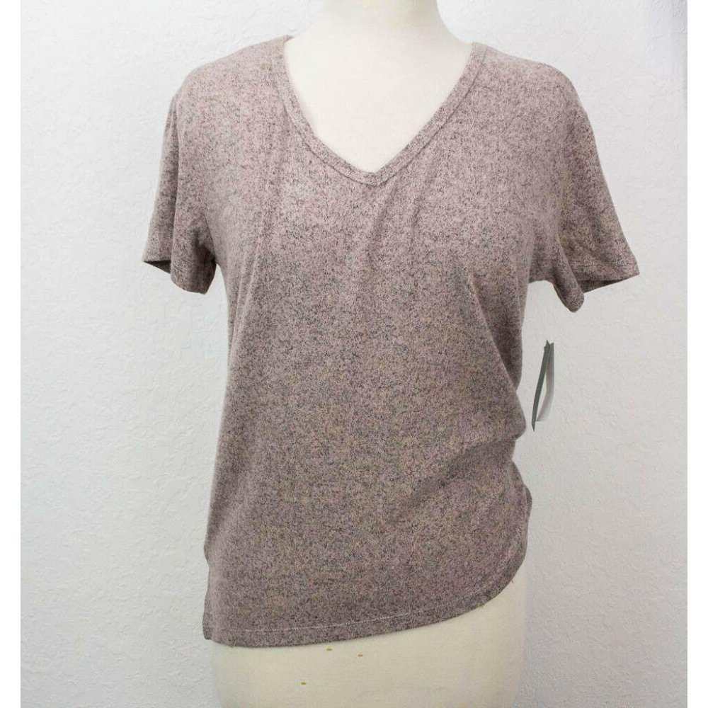 NWT Abound XS T-shirt Soft Purple Grey Loose Fit